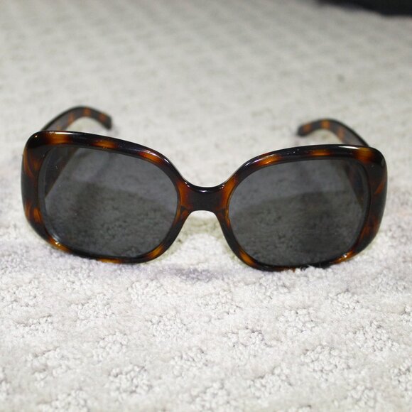 Tory Burch TY9006Q Tortoise Shell Oversized Sunglasses 57 18 135  FRAMES ONLY - Picture 1 of 6
